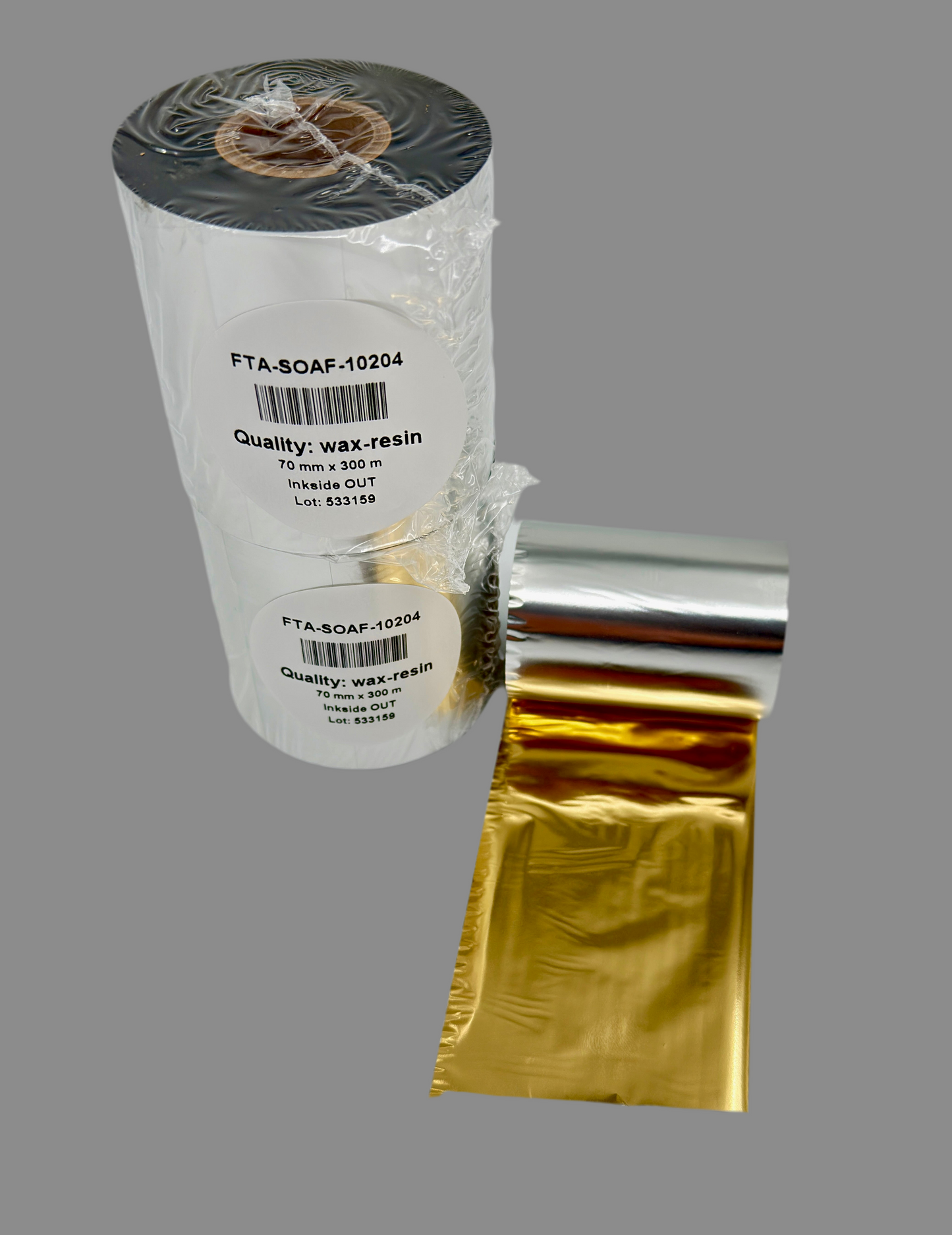 Farbband Gold/metallic 70mm x 300m
