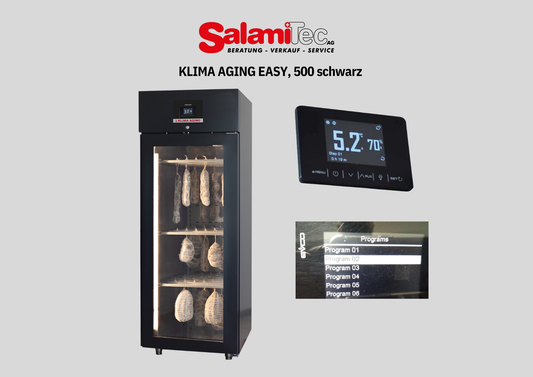 Reifeschrank Klima Aging Easy 500, schwarz
