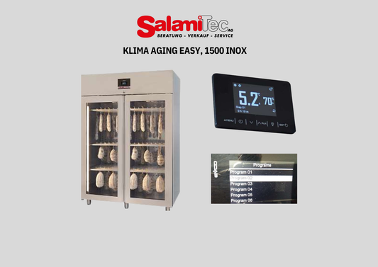 Reifeschrank Klima Aging Easy 1500, Inox