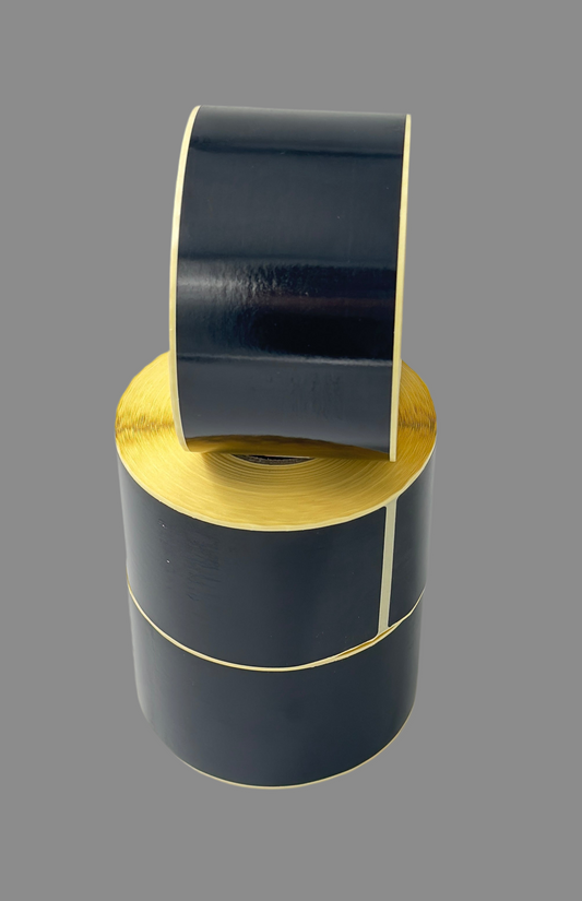 Etiketten schwarz, 60 x 177 mm
