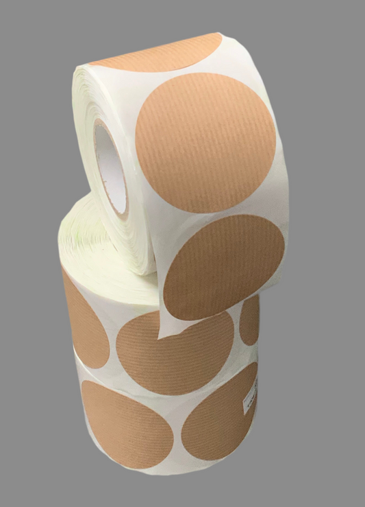 Etiketten Natur, Ø 60 mm