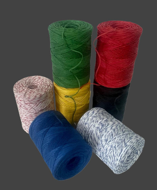 Bindfaden Rolle 2/6 diverse Farben